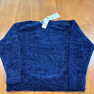 Tommy Bahama Blue Luna Chenille Boatneck